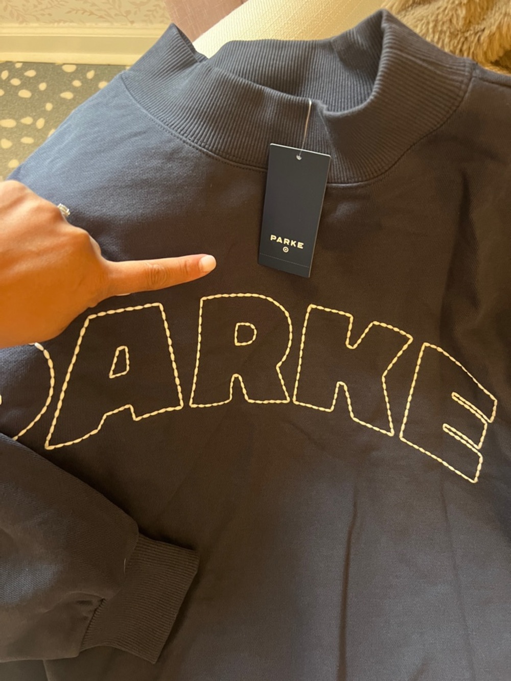 Target X Parke Mockneck Pullover Sweatshirt - Picture 4 of 7